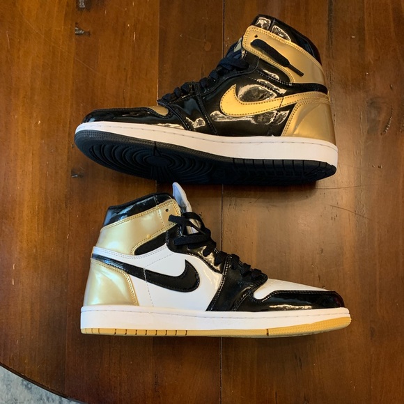 Air Jordan 1 Retro High OG NRG Gold Top 3🔥🔥🔥 - Picture 4 of 7